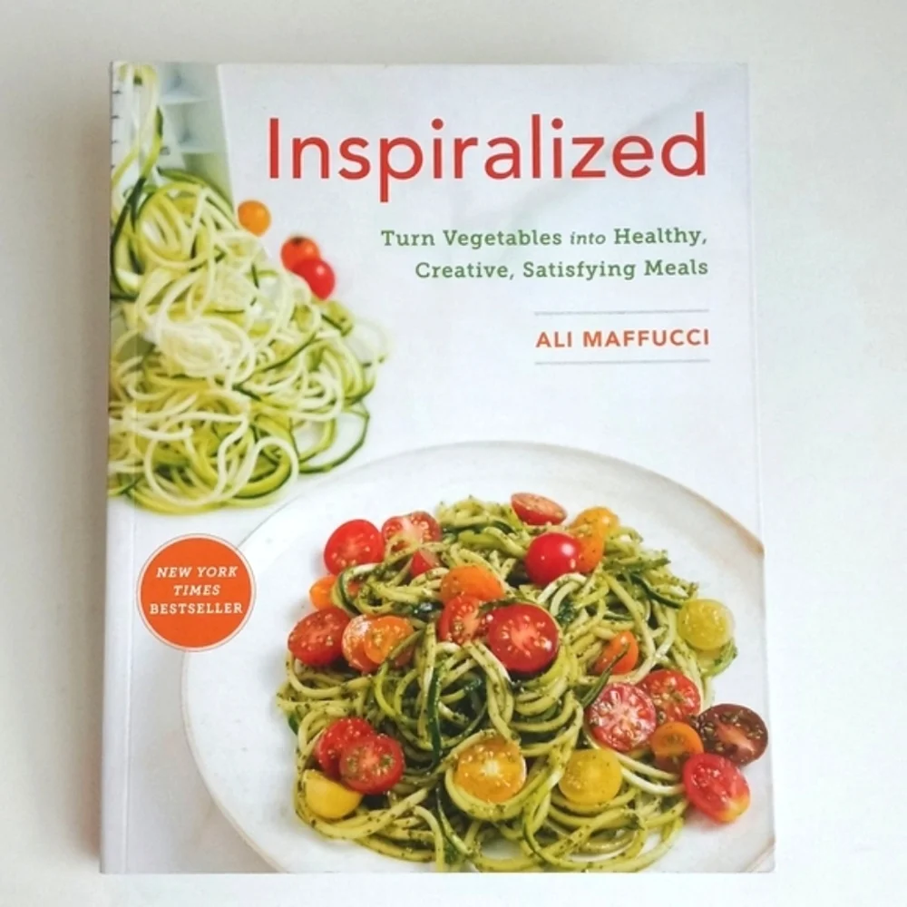 William Sonoma Inspiralized Turn Vegetables Into Healthy Meals Recipe Book